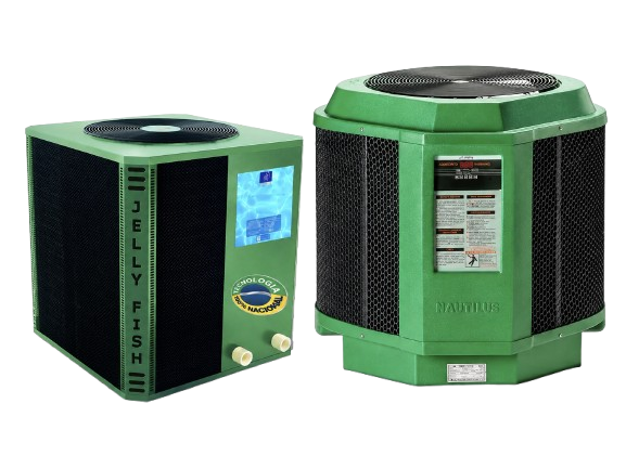 Equipamentos reformados para aquecimento de piscinas