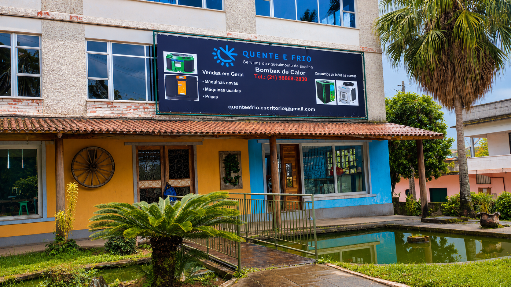 Quente e Frio - Serviços de Aquecimento de Piscinas